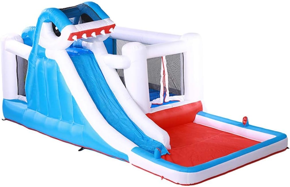 Bouncy Castles Sports Toys Children's Inflatable Castle Children's Water Amusement Park Outdoor Slide Children Trampoline Outdoor Children's Paddling Pool Large Outdoor Toy Children's Bathtub