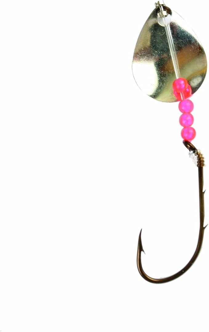 Eagle Claw 129N8 2 Way Spinner Nickel Blades, 4 Piece