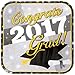Graduation Party Kit 2017 Plates, Napkins,Tablecloth Graduation Supplies