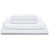 MyPillow Giza Dreams Bed Sheets, 100% Certified Giza Egyptian Cotton, Deep Pocket, Sateen Weave [Queen, White]
