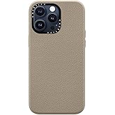 CASETiFY Pebbled Case for iPhone 15 Pro Max [Textured / 4.9ft Drop Protection/Compatible with Magsafe] - Greige