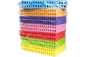 Beavorty 100 Pairs Foam Toe Separators Finger Toe Spacers Disposable Toes Dividers for Nail Art Manicure Polish Pedicure DIY Tools