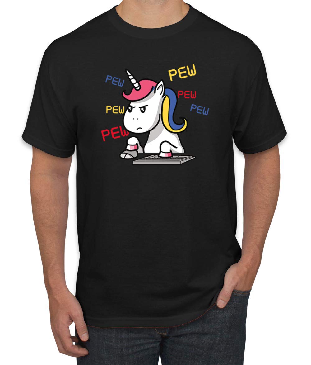 Funny Unicorn Pc Gamer S Humor Graphic T Shirt