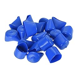 uxcell 20pcs Rubber End Caps 26mm ID Vinyl Round