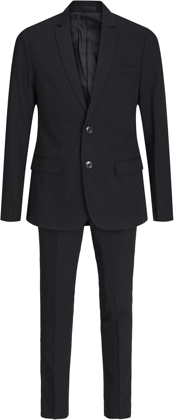JACK & JONES Boy Einreihiger Blazer und Hose JPRSOLAR Anzug Junior