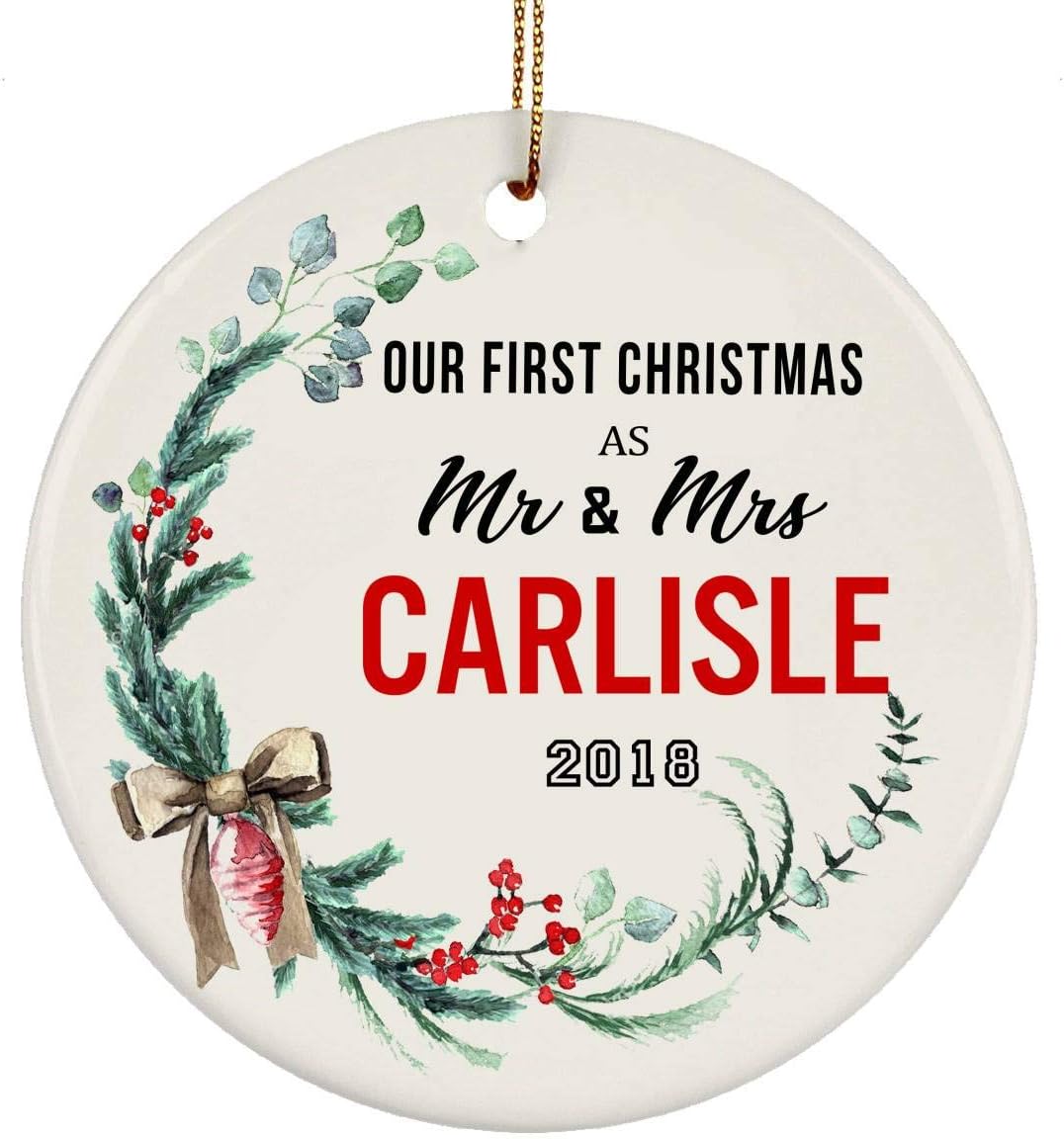 1st christmas ornament 2018