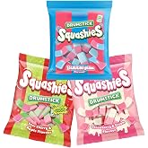 Squashie Drumstick Candy Variety Pack &ndash; 3-Pack Deal (120g Each) &ndash; Bubblegum, Sour Cherry &amp; Apple, Strawberry &amp; Cream &ndash; Imported from the UK