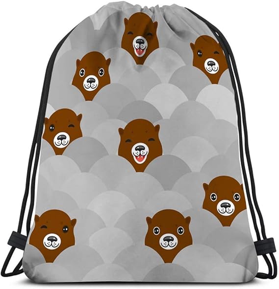 KKs-Shop Deporte para Todos Patrón sin Costuras Kawaii Divertidas