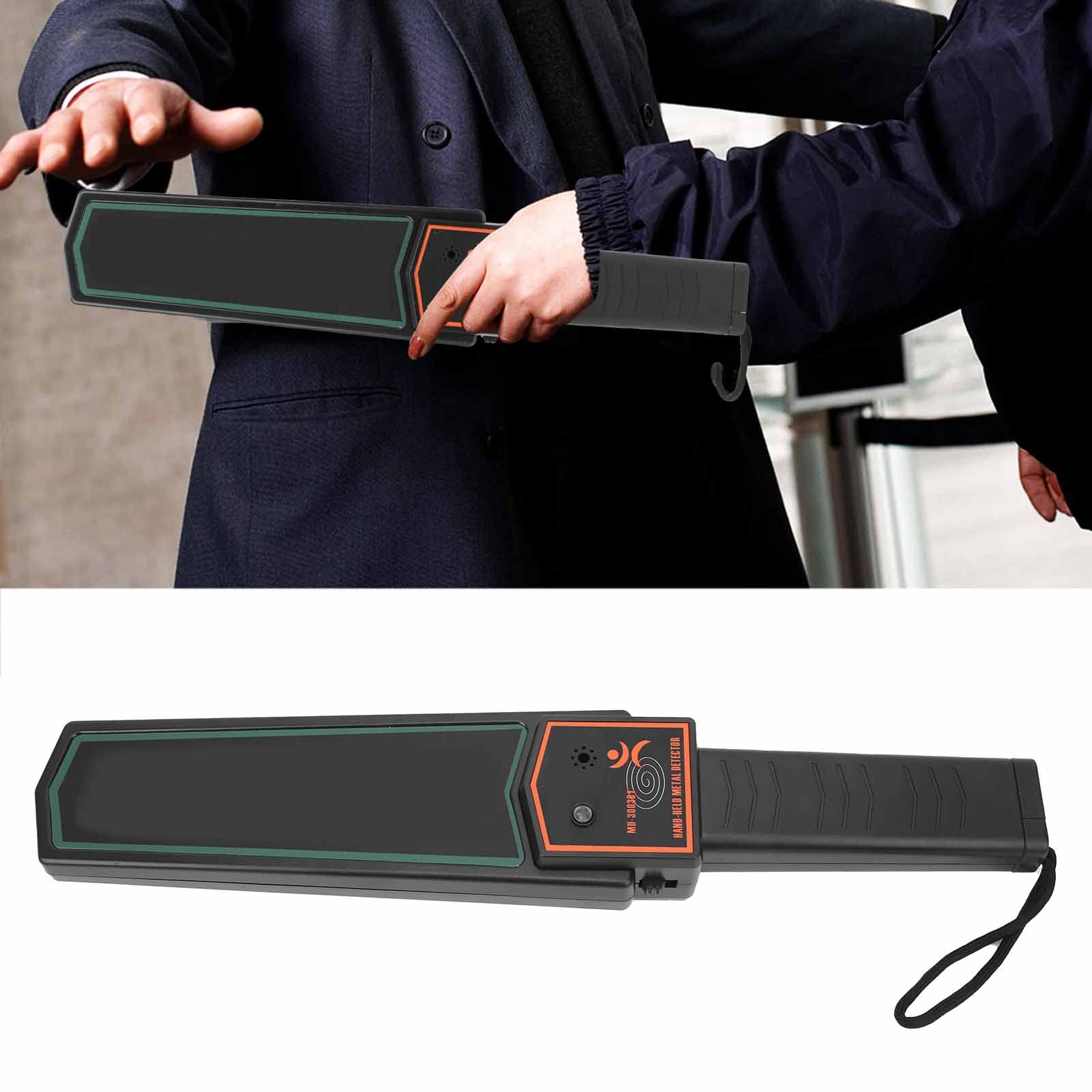 AYNEFY Handheld Metal Detector, Portable Security Scanner, Airport Stations Examination Rooms, 22KHz, IP66, LED, 40+ Hours Battery Life, Vibration Alarm, Comfortable Handle, Durable ABS Material