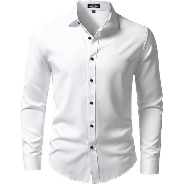 Kenneth Cole Men's Chambray Slim Fit Solid Spread Collar Dress Shirt, White, 15.5" Neck 34"-35" Sleeve at Amazon Men's Clothing store Kenneth Cole Men's Chambray Slim Fit Solid Spread Collar Dress Shirt, White, 15.5" Neck 34"-35" Sleeve at Amazon Men's Clothing store