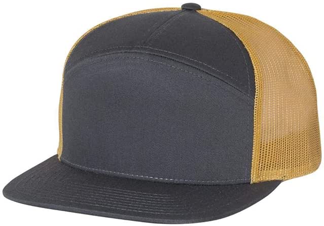 richardson seven panel trucker cap 168