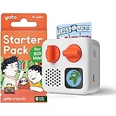 Yoto Mini (2024 Edition) + Starter Pack for Big Kids Bundle – Screen-Free Bluetooth Audio Player, All-in-1 Travel Device for 