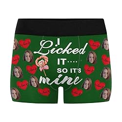 Personalized Boxer, Custom Funny Face Underwear