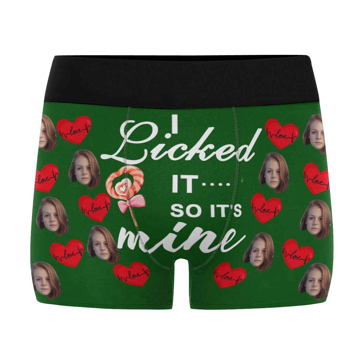 Personalized Boxer, Custom Funny Face Underwear