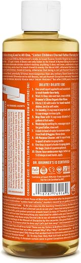 Dr. Bronner's Organic Tea Tree Pure-Castile Liquid Soap 473 ml view 2
