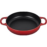 Le Creuset Signature Cast Iron Everyday Pan, 11", Cerise