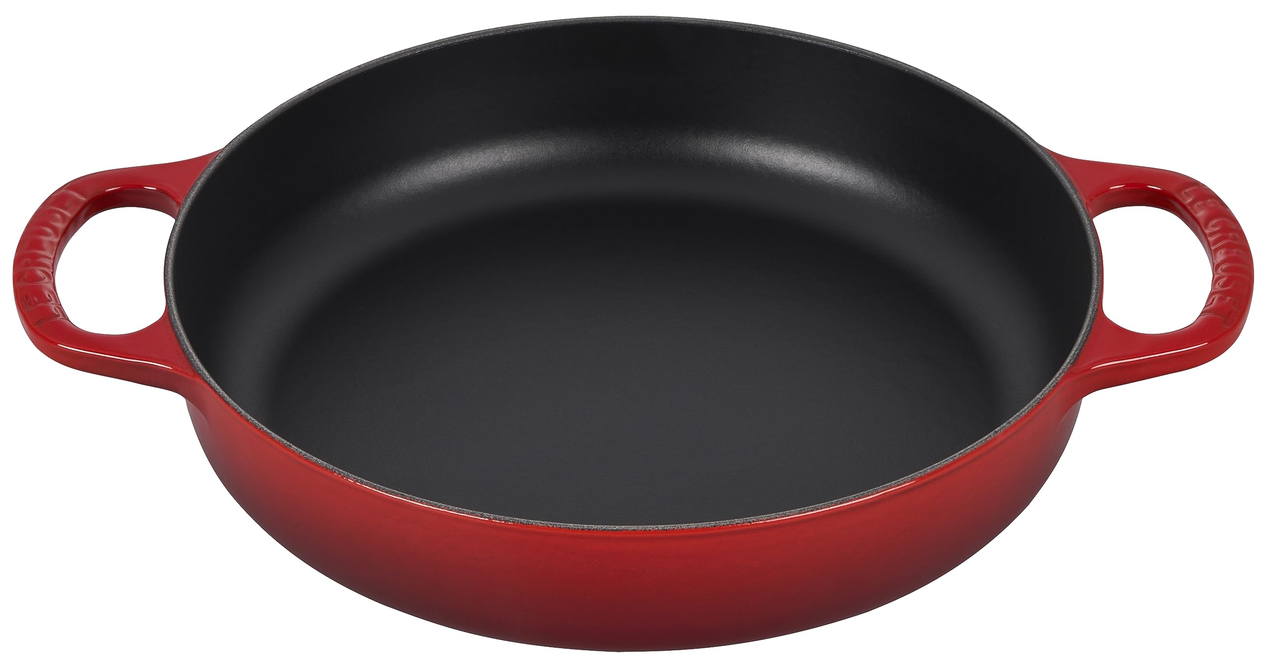 Le Creuset Signature Cast Iron Everyday Pan, 11", Cerise
