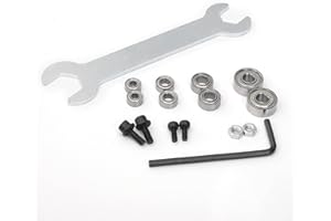 KOWOOD Bearing Replacment Set KA-004 (for: Plus Straight Flush Trim Router Bit Set,KP-403)