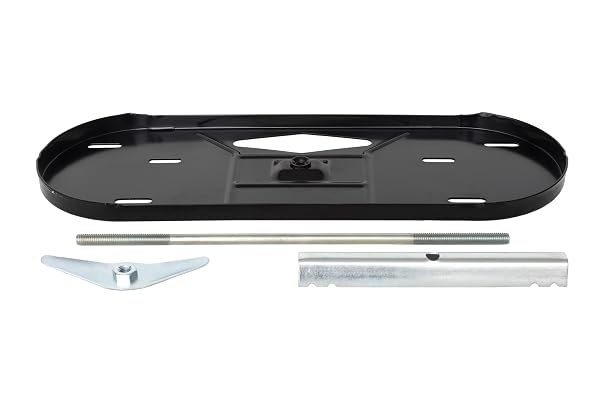 FLAME KING DUAL RV PROPANE TANK CYLINDER RACK FOR RVS AND TRAILERS FOR 40LB TANKS – KT40MNT (TANKS SOLD SEPARATELY)