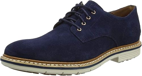 timberland mens naples trail oxford shoes navy