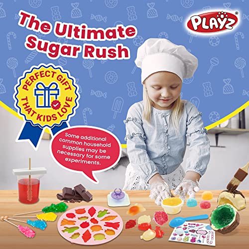 Playz Edible Candy Making Science Kit for Kids Ages 812 Years Old