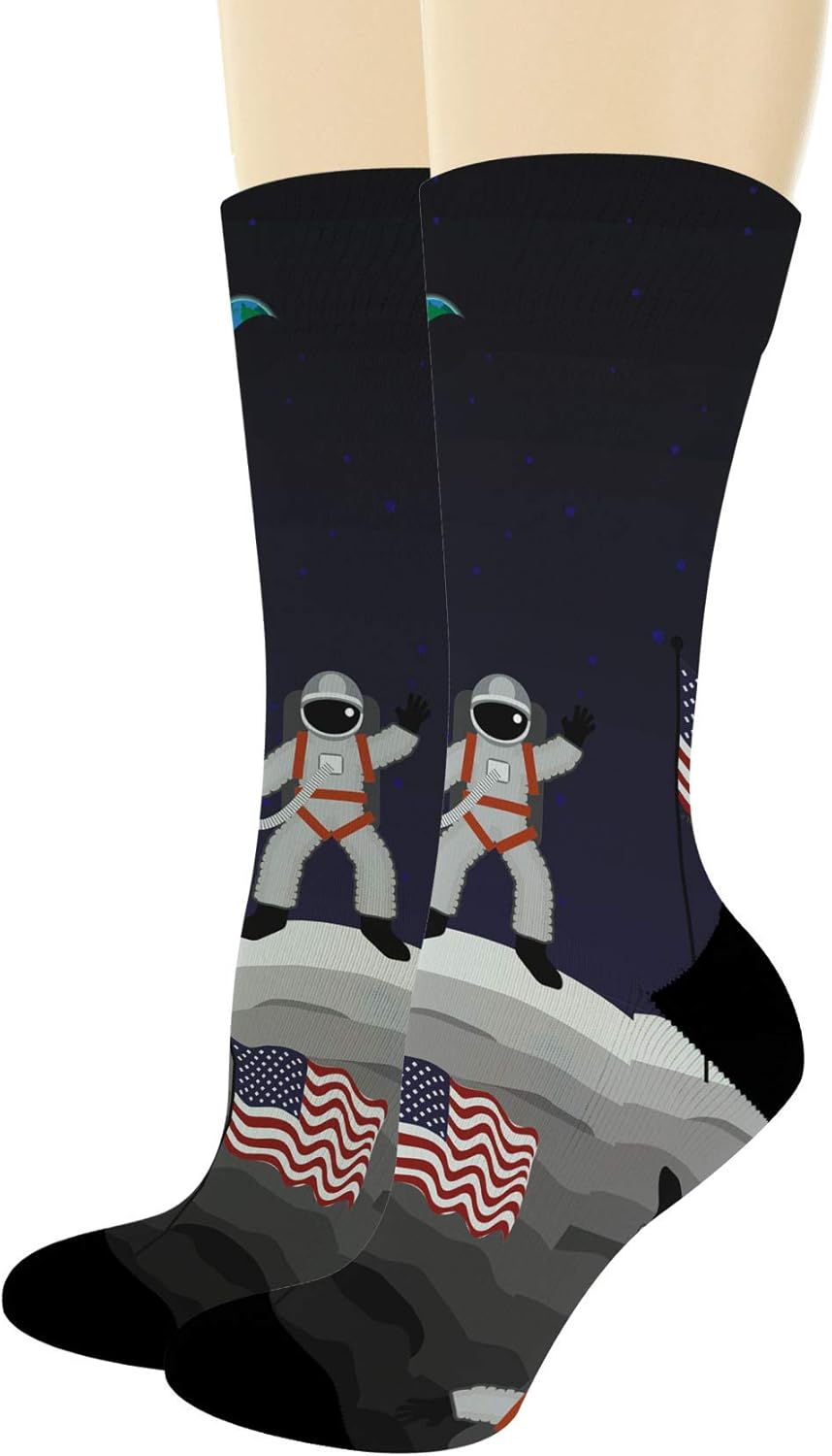 STEM Gifts Moon Sock Space Related Gifts for Astronomers Space Man