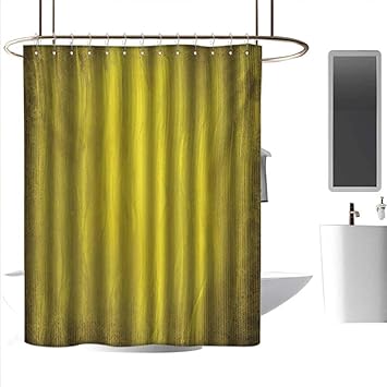 Amazon Com Coolteey Shower Curtains African Print Yellow Abstract
