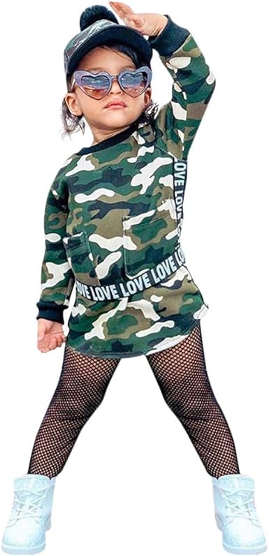 camouflage girl outfits