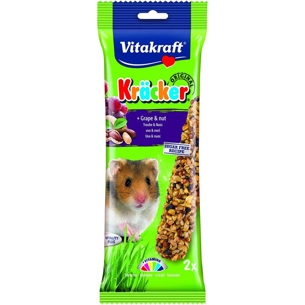 Vitakraft Kracker Hamster Small Animal Food Grape-Nut, Pack of 5