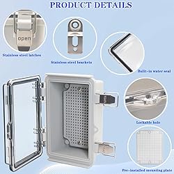 YETLEBOX Outdoor Waterproof Electrical Box Junction
