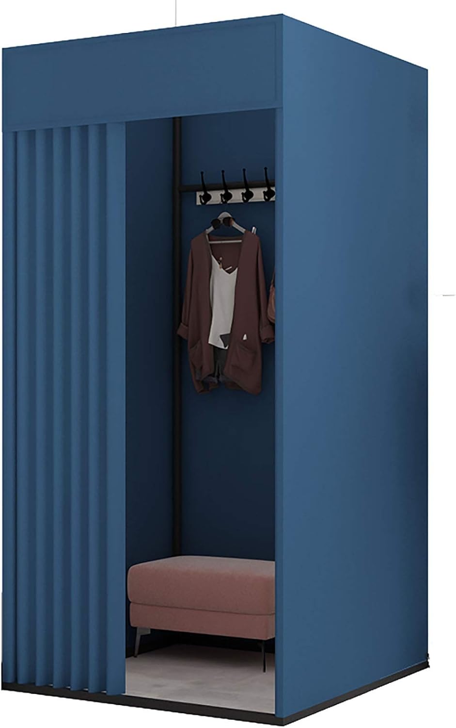 Clothing Store Fitting Room, Floorstanding Temporary Changing Room