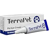 TerraPet Pet Eye Cream for Dogs, Cats and All Pets - 1/8 oz (3.5g) Tube