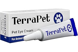 TerraPet Pet Eye Cream for Dogs, Cats and All Pets - 1/8 oz (3.5g) Tube
