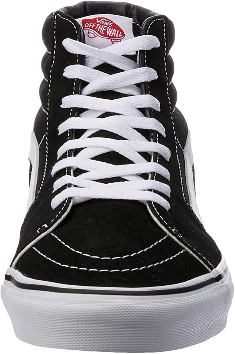  | VANS Sk8-Hi Unisex Casual High-Top Skate Shoes, Comfortable and Durable in Signature Waffle Rubber Sole | Skateboarding