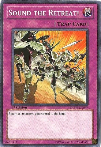 Yu-Gi-Oh! - Sound the Retreat! (PHSW-EN077) - Photon Shockwave - 1st Edition - Common