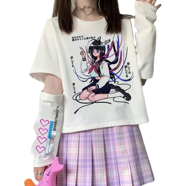 Amazon.com: ZITEZHGO Kawaii Gothic Clothes for Girl Teen