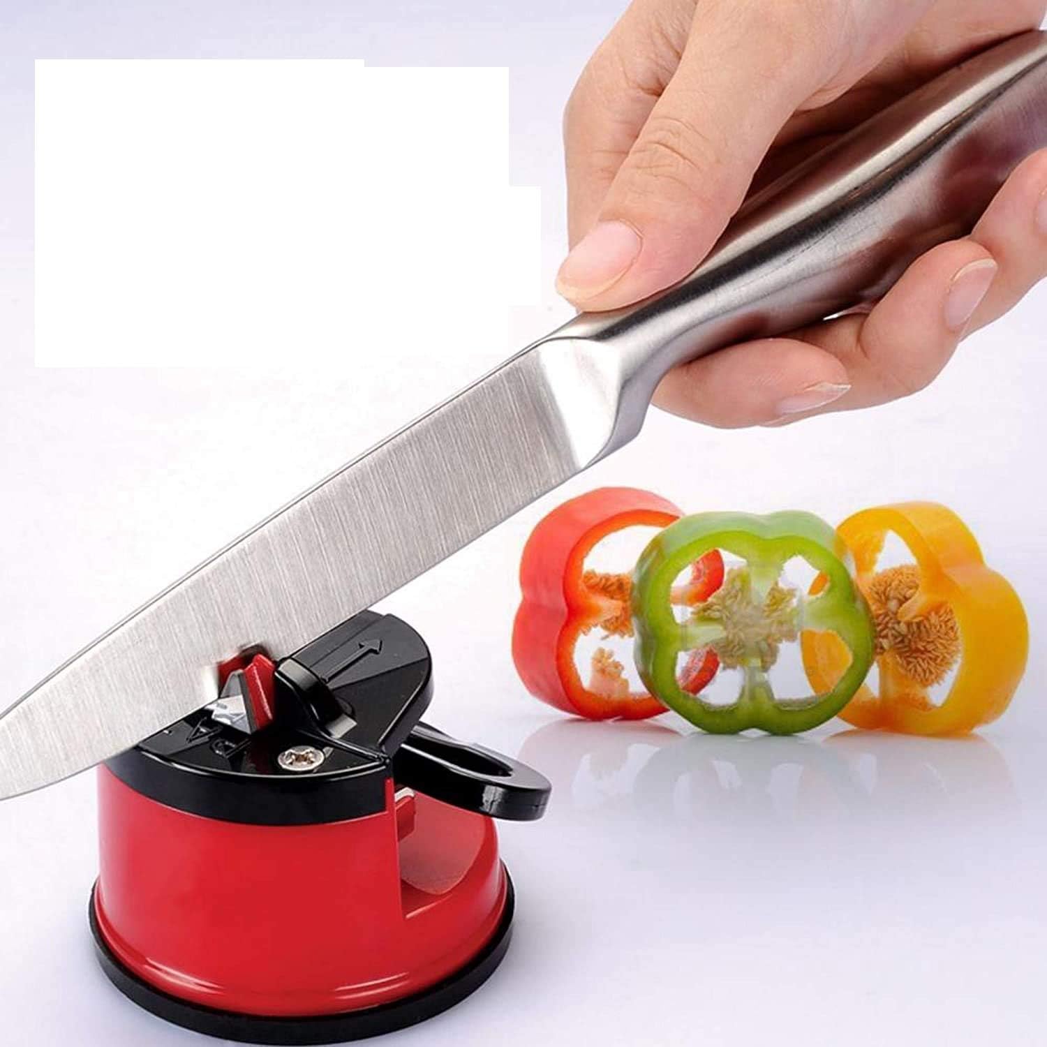 Buy COSMOLIFE Manual Kitchen Knife Sharpener for Sharpening Stainless