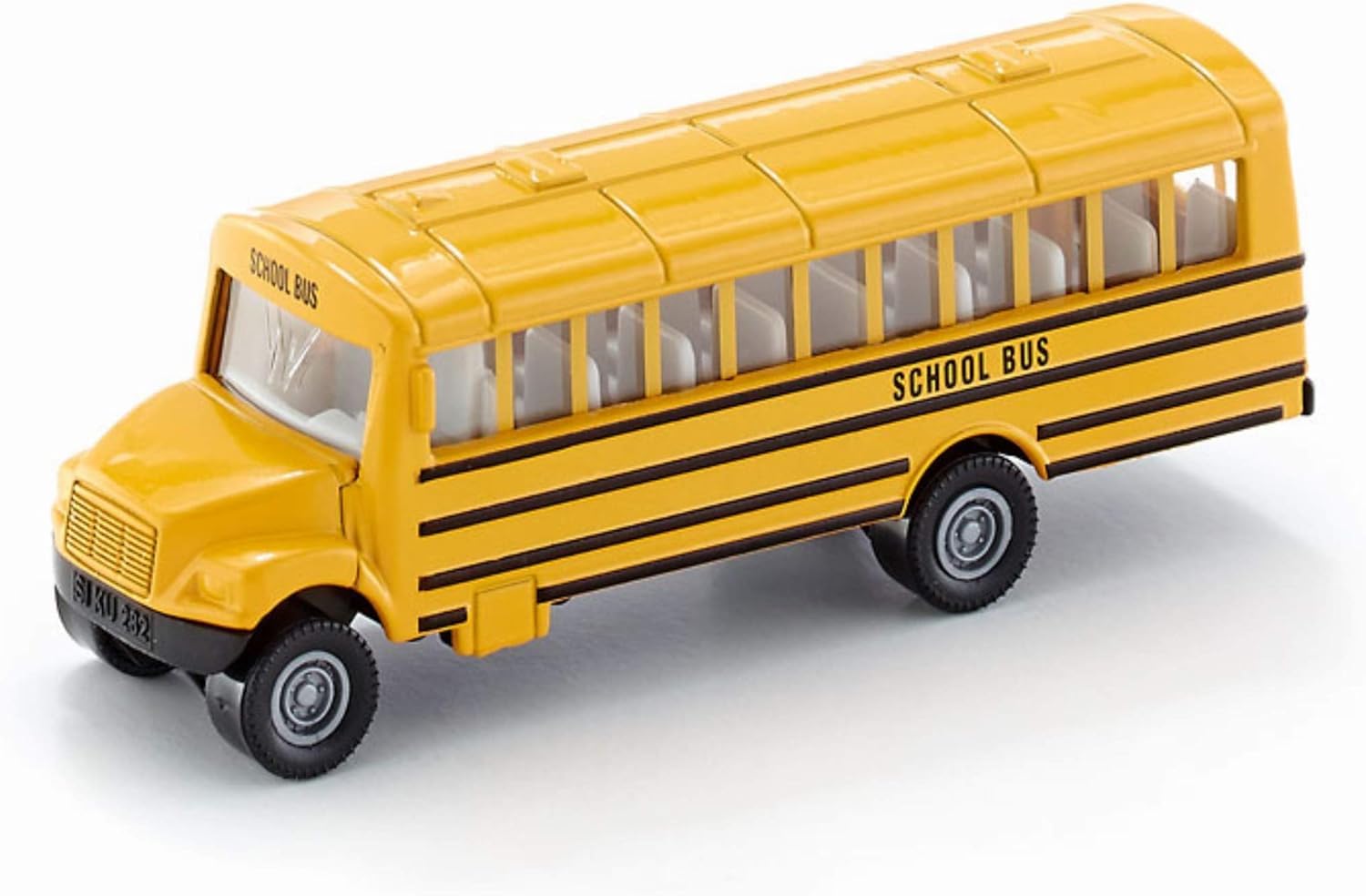 siku 1319, US school bus, Toy vehicle for children, Metal,Plastic, Yellow, Versatile