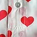 White Silk Heart Boxers 2.0 by Royal Silk - Love You Valentine Special - Men's