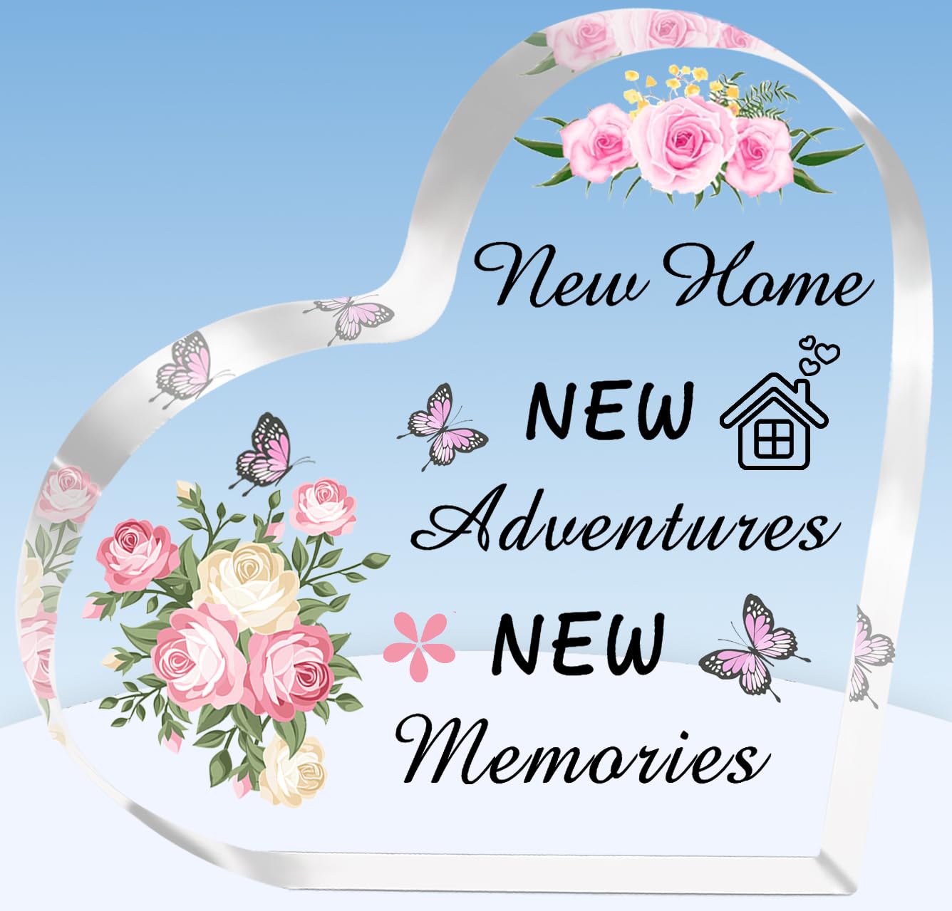 TTOVEN Home Sweet Home Housewarming Acrylic Gift for Her