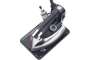 DYRABREST Industrial Gravity Feed Steam Iron with 3L Large Capacity Tank and Accessory Set, Efficiently Smooths with Bottle Steam Iron and Industrial Irons Machine