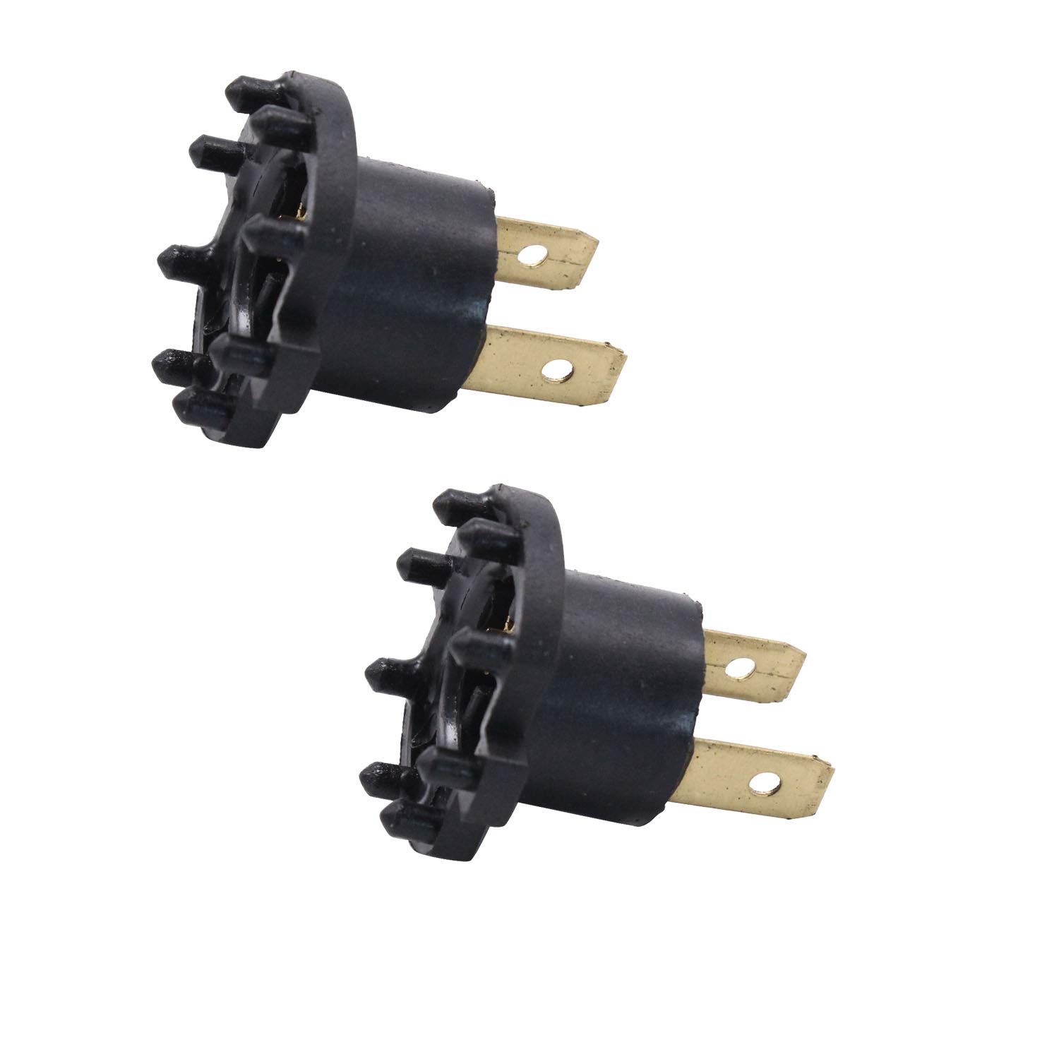 TAKPART 1 Pair Headlight Socket Bulb Holder Fits for Mazda 3 5 323 Kawasaki/Aprilia B28V510A3