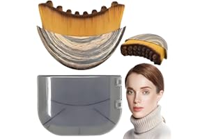 Lymphatic Drainage Brush, Dry Brushing Face Brush, Lymphatic Contour Face Brush for Puffiness Reduction, Jawline Sculpting, C