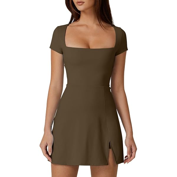 Amazon.com: BOPBISGA The Ultimate Backless Active Dress, Athletic Dresses  with Shorts & Bra, Golf Tennis Dress for Women (Black,Small) : Clothing,  Shoes & Jewelry
