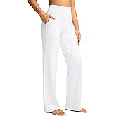 G Gradual Women's Yoga Pants Wide Leg wiht Pockets High Waist Stretch Loose Casual Lounge Sweatpants Petite/Regular/Tall