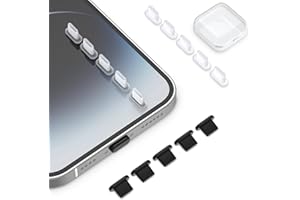 iMangoo Anti Dust Plug Cover for Apple iPhone Lightning Port, Silicone 8 Pin Charging Cover Cap Charger Protector Charm for iPhone 14 Pro Max 13 Mini 12 11 XR Xs 8 7 6 Plus AirPods iPad Air - 15 Pack