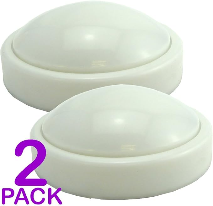 Large Push Press Touch Night Light Uses Super Bright White LED's