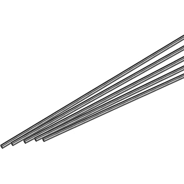 3 Varillas De Fibra De Carbono | Diámetro 4mm X Largo 13 Pulgadas | Alta Calidad | Para Drones, Cometas, Maquetas