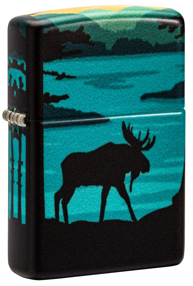 Zippo Moose Landscape 540 Color Design Pocket Lighter