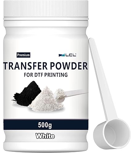 Godora DTF Powder Black Digital Transfer Hot Elt Adhesive, DTF PreTreat Transfer Powder For